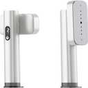 Steamer for Clothes, 2-in-1 Portable Handheld Garment Steamer, Dual Voltage 100-240V, 15s Fast Heat-Up, 90ml Water Tank, Lightweight Portable Garment Steamer, Powerful Wrinkle Remover for Travel/Home