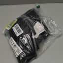 Women's Black Pants, Work Black Straight Trousers with Pockets, Black, Size 118, 16x32