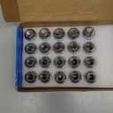 14x1.5mm 1.77 Inch 7/8 Hex OEM Factory Style Large Acorn Seat Lug Nuts Factory Wheels Replacement for Wrangler Gladiator Cherokee Grand Ram 20 Pcs (chrome)