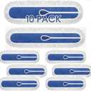 10 Pack 36 Commercial Dust Mop Replacement Heads Reusable Washable Cotton Dusting Pads Compatible with Industrial Dust Mop for Commercial Floor Cleaning and Janitorial Supplies Gym Office