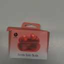 Beats Solo Buds - Wireless Bluetooth Earbuds | 18 Hours of Battery Life | Apple & Android Compatibility | Built-in Microphone - Transparent Red