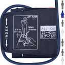Alcarefam Large Blood Pressure Cuff, 8.7-16.5 (22-42CM) BP Cuff Compatible with Omron BP Monitor, Replacement Cuff for Adult Big Arms, 7 Connectors