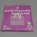 MyMed Disposable 14R Dermaplaning Razors - Pack of 20 Dermaplane Razor for Women Face, Dermaplane Scalpels Dermaplaning Tool for Face