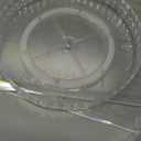 V-HANVER 360 Rotating Makeup Organizer Perfume Organizer Clear Cosmetic Storage Display Case Large Capacity Acrylic Beauty Holder Adjustable Partition Height for Bedroom Dresser or Bathroom Vanity