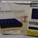 Intex 64758E Dura-Beam Standard Downy Air Mattress: Fiber-Tech, Full Size, 10in Bed Height, 600lb Weight Capacity