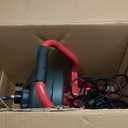 PIONEERWORKS 50Ft x 5/16 Inch Drain Cleaner Machine, Electric Drain Auger Professional for 3/4 to 3 Inch Pipes, Foot Switch with 6 Cutters, Glove, Drain Auger Cleaner Sewer Snake - DA04