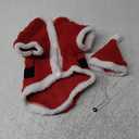 CuteBone Christmas Dog Costumes for Medium Dogs – Santa Claus Pet Cosplay Outfits | Cute Puppy Costume for Holiday Party, Dress-Up, Photo Shoots GBZ05M