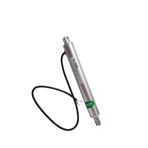 12V 2 inch Stroke Micro Linear Actuator 44lbs Maximum Lift, Round Tube Diameter 0.8", Internal Limit Switch