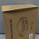 Itslife Bento Lunch Box Set for Kids with 12oz Soup Thermo&Lunch Bag, Leak-Proof Lunch Food Containers for Kids School, 5 Compartment, Sauce Cup, 10 Notes (Gaming Black)