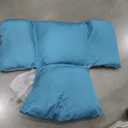 Indoor Outdoor Egg Chair Cushion Thick Hanging Chair Cushions Soft Seat Pad for Patio Garden Bedroom Teal