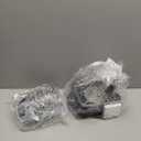 Annie & Mia Design Stainless Steel Electric Rapid Egg Cooker, 8 Egg Capacity 500W, Soft/Medium/Hard Boiled Egg Boiler Poacher Steamer Omelet Maker, Knob Auto Shut-Off, with Recipe Guide Book (Black)