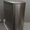 Garvee 13 gal Kitchen Trash Can, Stainless Steel Step Garbage Bin with Soft-Close Lid & Removable Bucket, Fingerprint Proof, Slim for Narrow Spaces, Bathroom or Office (Silver)