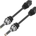 Youxmoto Rear CV Axle Fit for Polaris Ranger 4x4 500 2017-2022; Ranger 4x4 570 FULL SIZE 2016-2025, ETX 2015 2016 2017; Rear Left/Right Drive Shaft, For 1333069, 1333628, 2pcs