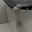 IRIS USA Dog Food Storage Container, Airtight Lid, 2-Cup Scoop, Up to 13 Pounds Pet Food Storage, Versatile Pet Food Bin, Treats, BPA Free, Dark Gray