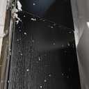 SHZYJBRY 5 Tier Record Player Stand with Vinyl Storage, av Media Stand, Stereo Audio Rack Tower with Wheels, Entertainment Stereo Components (Black-Grill, 43in × 15.7in × 19.7in)