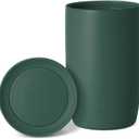 Simple Modern Travel Coffee Mug Tumbler with 360 Lid | Ceramic-Lined Insulated Stainless Steel Cold Brew Iced Coffee Cup | Gifts for Women Men Her Him | Voyager Signature | 12oz | Forest