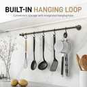 Bellemain 15oz Large Potato Ricer for Mashed Potatoes, Stainless Steel Mashed Potato Masher & Squeezer, Easy-To-Clean Professional-Grade Hand Vegetable Ricer, Kitchen Tool, Food Press & Food Mill (Fixed Disc, Black)