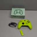 W&O Wireless Controller for With Xbox One, Xbox Series X/S, Xbox One X/S, PC, With RGB LED Light, Mappable Buttons, With 2.4GHZ Wireless Adapter Gamepad (Electric Volt)