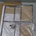 Across-Star Expandable Cabinet Shelf Organizer Rack, Stackable Kitchen Countertop Organizer Storage Shelves, Adjustable Height Pantry Counter Shelf Riser Spice Rack (Black, 2 Pack)