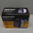 Bostitch Office SuperPro Glow Electric Pencil Sharpener, Heavy Duty Commercial Classroom, Replaceable Cutter Cartridge System, 6-Hole, Silver/Black