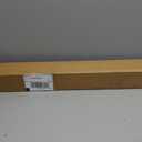 AOSKY Linen Roller Blinds Shades for Indoor Windows Pull Down Cordless Blackout Black Out Window Shade 46 Inch Blinds for Home Beige, 46"W x 72"H