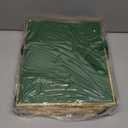 ReliThick 12 Pack Metallic Paper Gift Bag with Handles and Tissue Paper 11.8 x 10 x 4'' Thank You Favor Bag for Graduation Mother's Day Wedding Bridesmaid Groomsman 5 Senses Gifts (Green,Gold)