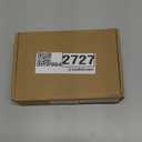 Goo-Ki Low Profile Brushed Brass Cabinet Pulls, Double Hole Centers(3.8''/5'') Zinc Alloy Handle for Drawer Cupboard Wardrobe,6 Packed