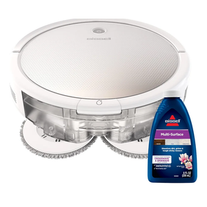 Bissell SpinWave Pet Robot, 2-in-1 Wet Mop and Dry Robot Vacuum, WiFi Connected with Structured Navigation, 3347