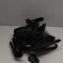 2Pack Upgraded 6.6FT Giant Spiders Halloween Spiders Decorations, 50LED Creepy Light up Spiders with 6 Lighting Mode, 2 Red Eyes, Black Hairy Scary Fake Spiders Halloween Spider Outdoor Decorations