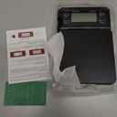 Coffee Scale with Timer - 0.1g Accurate, 3kg Drip Espresso Scale for Pour Over Coffee, Portable Digital Kitchen Food Scale with, LCD Displa, Non-Slip Mat (Including Batteries) - Black