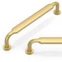 Talentedeco 10 Pack Brushed Gold Cabinet Pulls 5 Inch(128mm) Kitchen Cabinet Handles Cabinet Hardware for Drawer Pulls