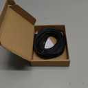 Amazon Basics 3.5 Aux to 2 x RCA Adapters, Audio Cable for Amplifiers, Active Speakers with Gold-Plated Plugs, 25 Feet/7.6 m, Black