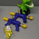 Dinosaur Shooting Toys for Kids 3-5 Years, Movable Target Shooting Games with 2 Air Pump Launcher, Interactive Competition Game Gift for Boys and Girls Ages 3 4 5 6 7 8 Years Old