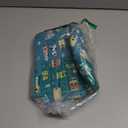 Cozy Cotton Tent for Small Animals - Guinea Pig Hideout, Hamster Bed, Portable House for Chinchillas, Rats, Hedgehogs (6.8"x7.4") (Blue)