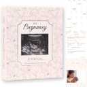 Pregnancy Journal & Memory Book for First-Time Moms | Personalized Cover, 12 Monthly Calendars, Weekly Pregnancy Tracker, Milestone Pages, Keepsake Pocket, Giftable Keepsake