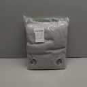 NICETOWN Light Gray Blackout Curtains 84 inch Long for Bedroom - Thermal Insulated Solid Grommet Light Blocking Window Curtains & Drapes for Living Room (2 Panels, 52 x 84 Inch, Silver Grey)