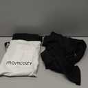 Momcozy Baby Wrap Carrier, Easy to Wear Infant Carrier Slings, Lightweight Hands Free Baby Sling, Adjustable Baby Carriers for Newborn to Toddler 8-35 lbs, Black