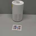 FULMINARE Air Purifiers for Bedroom H13 True HEPA Air Filter Quiet Air Cleaner With Night Light Portable Small Air Purifier for Home, Office, Living Room (White 2 Pack)