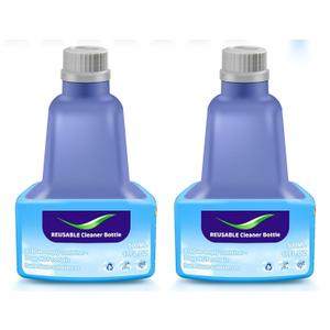 Ndoge Replacement Bottle for Swiffer® Wet Jet™ Mop, Refillable, 500 ML Leak-Proof HDPE Refillable Bottle, 17 FL OZ Solution Bottles