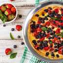 Deep Dish Pizza Pan,Stainless Steel Pizza Tray Pizza Pan for Oven10-12-14-16Inch (14x1.8inch)