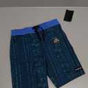 Hurley Boys' Board Shorts (7, Midnight Teal)
