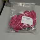 OYOANGLE Women's Glitter Sparkly Sleeveless Tie Backless Ruched Crop Halter Tops Party Clubwear M