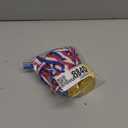 Juvale 12 Pack Award Medals for Adults - Team Participation Trophies with Red, White, and Blue Striped Ribbon, Sports Themed Party Favors (2 in, Metal, Gold)