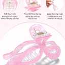 4 PCS Acrylic Bow Hair Clips for Women Bow Cute Claw Clip 4.3" Large Hair Claw Clips for Thick or Long Hair Bows Jaw Clip Mother’s Day Gift for Mom