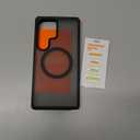 TORRAS Magnetic Shockproof for Samsung Galaxy S25 Ultra Case, Fit for MagSafe, 4X Military Grade Protection, Translucent Slim Case for Samsung S25 Ultra Case AntiFingerprint AntiScratch, Black