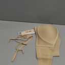 OEAK Womens Strapless Bras with Wireless/Underwire Multiway Non-Slip Tube Top Push Up Bralette Seamless Padded Bandeau Bra (36D, Nude)