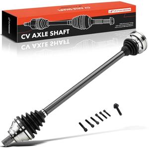 A-Premium CV Axle Shaft Assembly Compatible with Audi A3, A3 Quattro & Volkswagen Beetle, Jetta, Passat, CC, Eos, GTI, 2006-2018, Front Right Passenger Side, Replace# 1K0407272JB, 1K0407272KJ