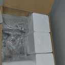 Ascher Bathroom Light Fixtures, 4-Light Vanity Light Over Mirror, Brushed Nickel Wall Sconces with Milky White Frosted Glass Shades, Wall Lamp for Living Room Bedroom, E26 Base(Bulbs Not Included)