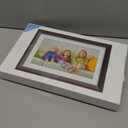 Dragon Touch Digital Picture Frame WiFi 10 inch IPS Touch Screen Digital Photo Frame Display, 32GB Storage, Auto-Rotate, Share Photos via App, Email, Cloud, Classic 10 Brown, PUUDUU