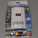 Kidde Carbon Monoxide Detector, Propane, Natural, Methane, & Explosive Gas Alarm, Plug-In Wall with 9-Volt Battery Backup, Digital LED Display